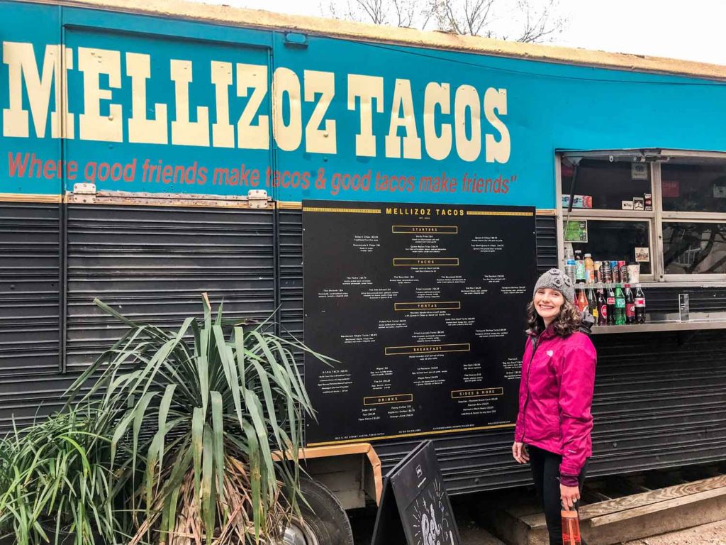 Mellizoz Tacos food truck in Austin, TX
