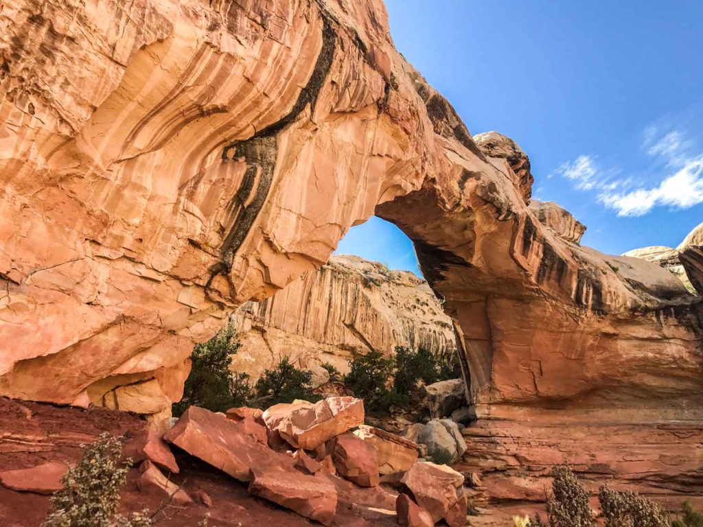 Hickman Bridge at Capitol Reef National Park