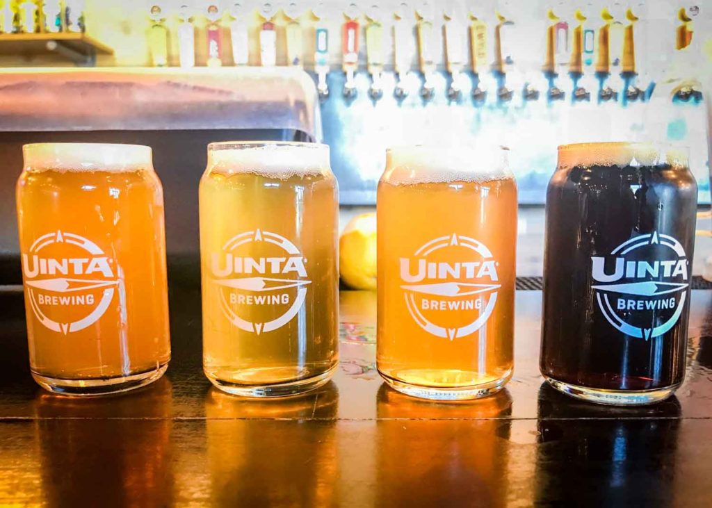 Beer at Uinta Brewing