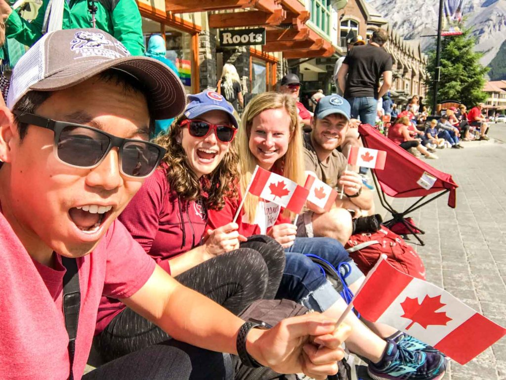 Banff Canada Day Parade