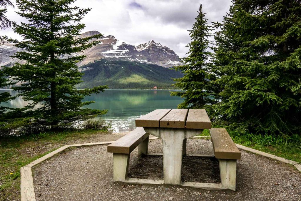 Bow Lake Picnic Table