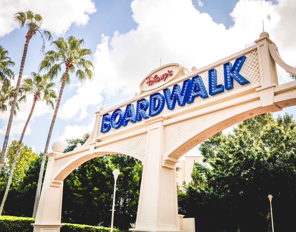 Disney's Boardwalk entrance