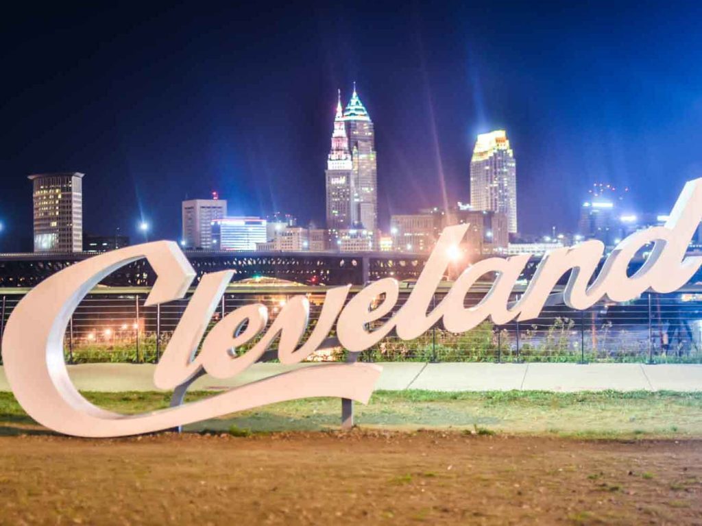 Cleveland sign