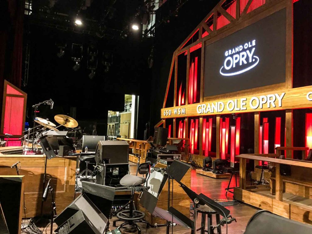Grand Ole Opry stage