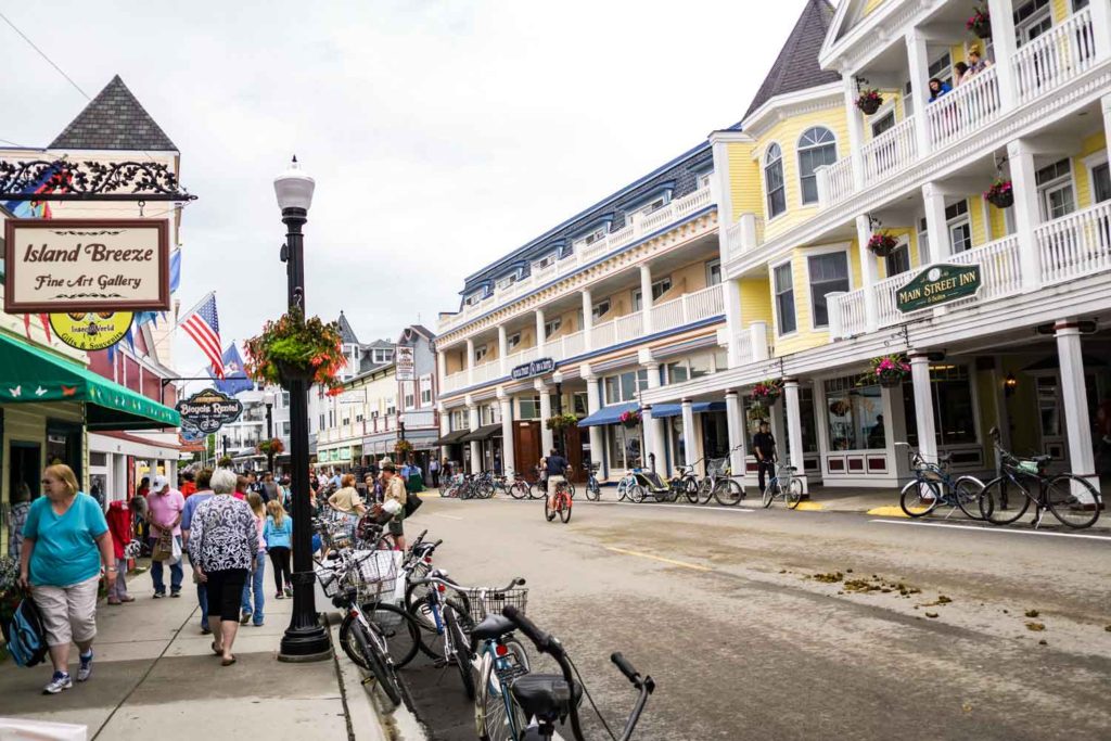 Mackinac Island Main Street