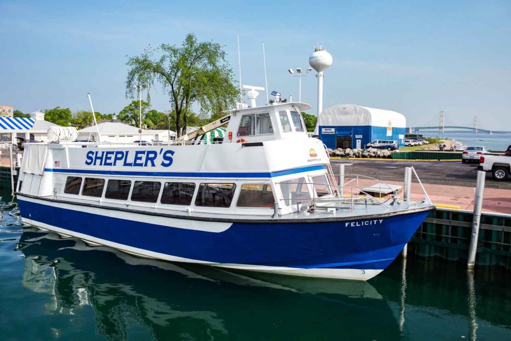 Shepler's Ferry for Mackinac Island
