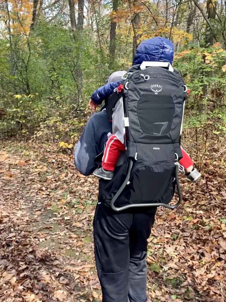 Hiking at Blue Mound State Park