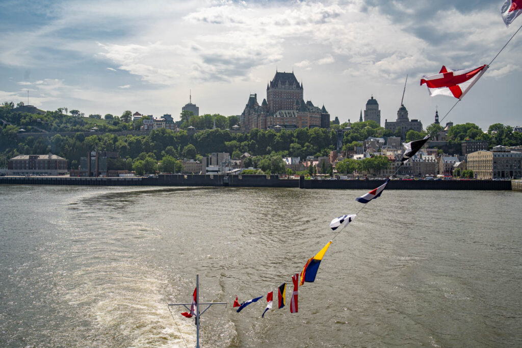 Quebec City Levis Ferry view